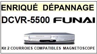 FUNAI-DCVR5500 DCVR-5500-COURROIES-ET-KITS-COURROIES-COMPATIBLES