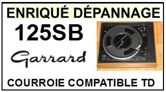 GARRARD-125SB 125-SB-COURROIES-COMPATIBLES