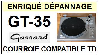 GARRARD-GT35 GT-35-COURROIES-ET-KITS-COURROIES-COMPATIBLES