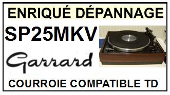 GARRARD-SP25MKV-COURROIES-COMPATIBLES