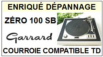 GARRARD-ZERO 100 SB-COURROIES-ET-KITS-COURROIES-COMPATIBLES