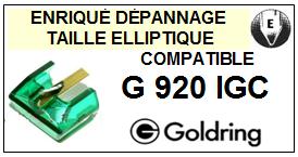 GOLDRING-G920IGC-POINTES-DE-LECTURE-DIAMANTS-SAPHIRS-COMPATIBLES
