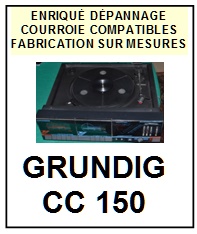 GRUNDIG-CC150-COURROIES-COMPATIBLES