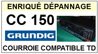 GRUNDIG-CC150-COURROIES-ET-KITS-COURROIES-COMPATIBLES