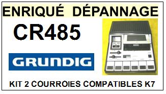 GRUNDIG-CR485-COURROIES-ET-KITS-COURROIES-COMPATIBLES