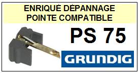 GRUNDIG-PS75-POINTES-DE-LECTURE-DIAMANTS-SAPHIRS-COMPATIBLES