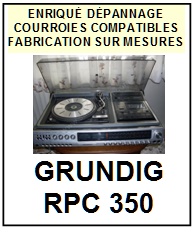 GRUNDIG-RPC350-COURROIES-COMPATIBLES