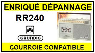 GRUNDIG-rr240-COURROIES-COMPATIBLES