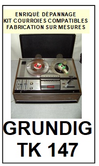 GRUNDIG-TK147-COURROIES-COMPATIBLES