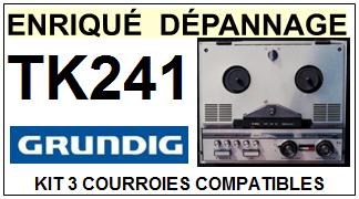 GRUNDIG-TK241-COURROIES-ET-KITS-COURROIES-COMPATIBLES