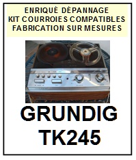 GRUNDIG-TK245-COURROIES-ET-KITS-COURROIES-COMPATIBLES