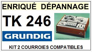 GRUNDIG-TK246-COURROIES-ET-KITS-COURROIES-COMPATIBLES