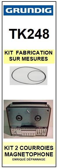 GRUNDIG-TK248-COURROIES-ET-KITS-COURROIES-COMPATIBLES