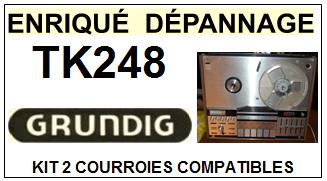 GRUNDIG-TK248-COURROIES-ET-KITS-COURROIES-COMPATIBLES