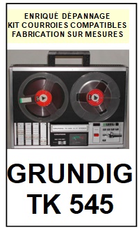 GRUNDIG-TK545-COURROIES-COMPATIBLES