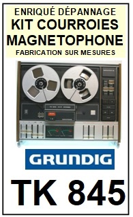 GRUNDIG-TK845 HIFI-COURROIES-ET-KITS-COURROIES-COMPATIBLES