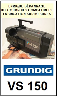 GRUNDIG-VS150-COURROIES-COMPATIBLES