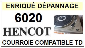 HENCOT-6020-COURROIES-COMPATIBLES