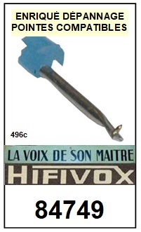 HIFIVOX VOIX DE SON MAITRE-84749-POINTES-DE-LECTURE-DIAMANTS-SAPHIRS-COMPATIBLES