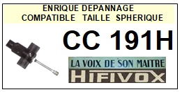 HIFIVOX LA VOIX DE SON MAITRE-CC191H-POINTES-DE-LECTURE-DIAMANTS-SAPHIRS-COMPATIBLES