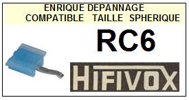 HIFIVOX-RC6-POINTES-DE-LECTURE-DIAMANTS-SAPHIRS-COMPATIBLES