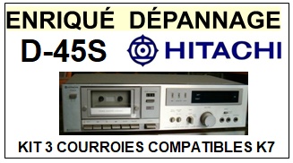 HITACHI-D45S D-45S-COURROIES-COMPATIBLES