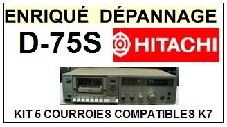 HITACHI-D75S D-75S-COURROIES-COMPATIBLES