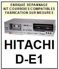 HITACHI-DE1 D-E1-COURROIES-ET-KITS-COURROIES-COMPATIBLES