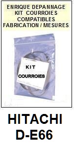 HITACHI-DE66 D-E66-COURROIES-ET-KITS-COURROIES-COMPATIBLES