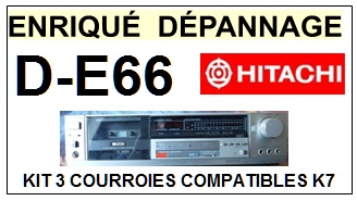 HITACHI-DE66 D-E66-COURROIES-ET-KITS-COURROIES-COMPATIBLES