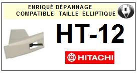 HITACHI-HT12 HT-12-POINTES-DE-LECTURE-DIAMANTS-SAPHIRS-COMPATIBLES