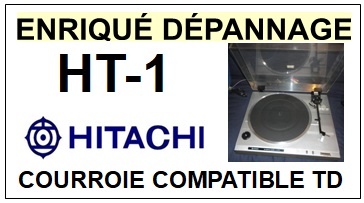 HITACHI-HT1 HT-1-COURROIES-COMPATIBLES