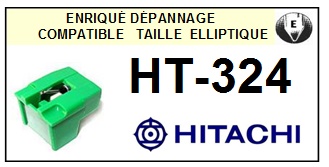 HITACHI-HT324 HT-324-POINTES-DE-LECTURE-DIAMANTS-SAPHIRS-COMPATIBLES