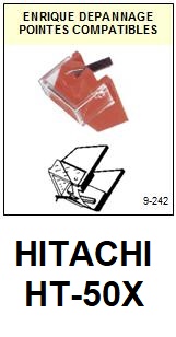 HITACHI-HT50X  HT-50X-POINTES-DE-LECTURE-DIAMANTS-SAPHIRS-COMPATIBLES