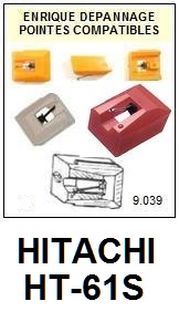HITACHI-HT61S  HT-61S-POINTES-DE-LECTURE-DIAMANTS-SAPHIRS-COMPATIBLES
