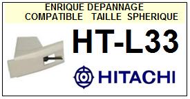HITACHI-HTL33  HT-L33-POINTES-DE-LECTURE-DIAMANTS-SAPHIRS-COMPATIBLES