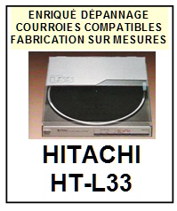 HITACHI-HTL33 HT-L33-COURROIES-COMPATIBLES