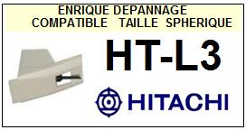 HITACHI-HTL3  HT-L3-POINTES-DE-LECTURE-DIAMANTS-SAPHIRS-COMPATIBLES