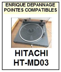 HITACHI-HTMD03 HT-MD03-POINTES-DE-LECTURE-DIAMANTS-SAPHIRS-COMPATIBLES