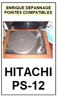 HITACHI-PS12  PS-12-POINTES-DE-LECTURE-DIAMANTS-SAPHIRS-COMPATIBLES