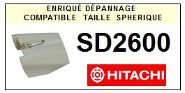 HITACHI-SD2600-POINTES-DE-LECTURE-DIAMANTS-SAPHIRS-COMPATIBLES