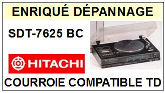 HITACHI-SDT7625 BC SDT-7625 BC-COURROIES-ET-KITS-COURROIES-COMPATIBLES