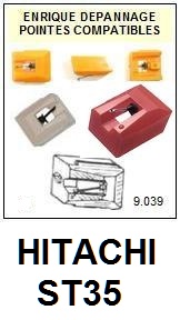 HITACHI-ST35-POINTES-DE-LECTURE-DIAMANTS-SAPHIRS-COMPATIBLES