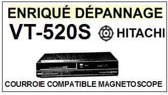 HITACHI VT520S VT-520S Courroie Magntoscope <br><small>a 2014-04</small>