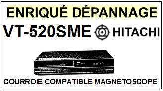 HITACHI-VT520SME VT-520SME-COURROIES-COMPATIBLES