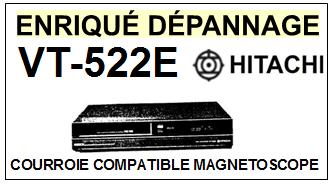 HITACHI VT522E VT-522E Courroie Magntoscope <br><small> 2014-04</small>