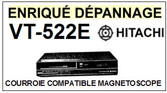 HITACHI-VT522E VT-522E-COURROIES-COMPATIBLES