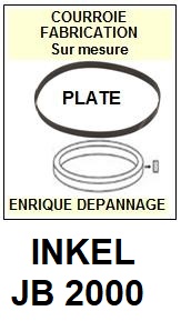 INKEL-JB2000-COURROIES-COMPATIBLES