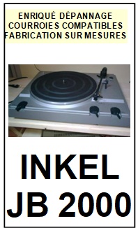 INKEL-JB2000-COURROIES-COMPATIBLES