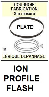 ION-PROFILE FLASH-COURROIES-COMPATIBLES